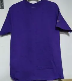 チャンピオン　Champion　紫Tシャツ