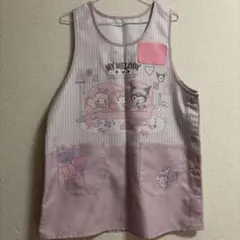 MY MELODY エプロン サイズ ピンクのサムネイル