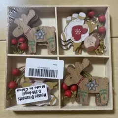 木製クリスマスオーナメント セット