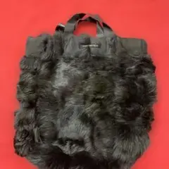 STRANGE FEELINGS 黒ファートートバッグ両面遣い