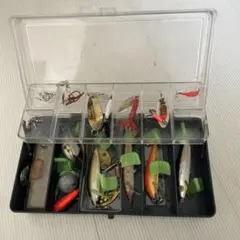 釣り用タックルボックス ルアーセット - メルカリ