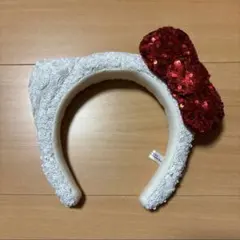 【新品同様】　キティカチューシャ　ユニバ