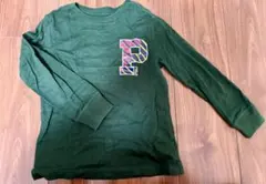 Polo Ralph Lauren グリーン長袖Tシャツ　110cm