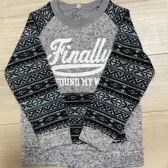 グレーのトレーナー 120サイズ