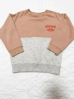 BEAMS mini トレーナー　裏毛　100センチ