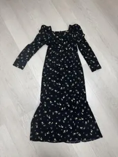 ココディール花柄ワンピース