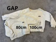 GAP キッズ スウェット　トレーナー　3y 12-18m 2枚セット　おそろい