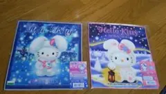 北海道限定「たれ耳雪うさぎキティ」プチタオル2枚セット