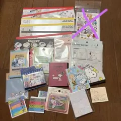 スヌーピー　メモ帳&付箋31点セット