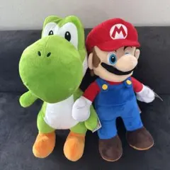 新品未使用　大きめ　 マリオ ⭐︎ヨッシー ぬいぐるみ セット