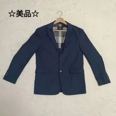 極美品☆ブラックレーベル クレストブリッジ ネイビー テーラードジャケット