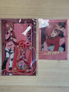 地縛少年花子くん２ お守り風アクリルキーホルダー　ミツバ