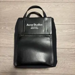 【本日まで掲載】Acne Studios 2way グローサリーバッグ ネイビー