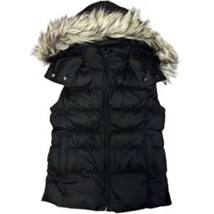 00s archive ジップファーダウンベスト 平成ギャル y2k フード