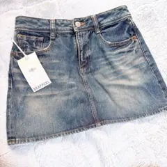 BRAPPERS デニムタイトスカート 66 (L)