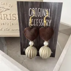 ハンドメイド♡ピアス500円