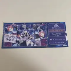 キンツア　第5弾入場特典　タイムマシン搭乗チケット　WITH