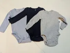 未使用✯H&M　ボディースーツオーガニックコットン　3枚セット