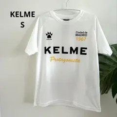 【KELME ケルメ】白tシャツ　Sサイズ　サッカー　フットサルのサムネイル