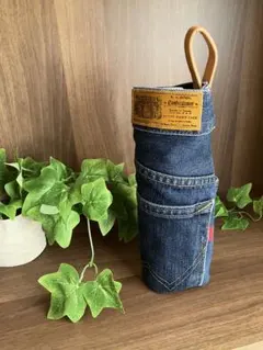 デニムリメイクペットボトルホルダー