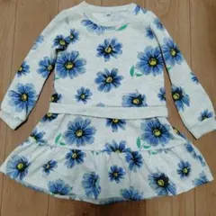 裏起毛ワンピース130