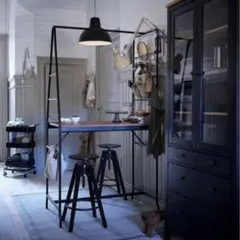 IKEA 美品 HÅVERUD ホーヴェルード テーブル 椅子2脚 付き
