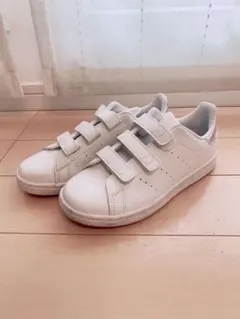 adidas Stan Smith ベルクロスニーカー ホワイト（20.0cm）