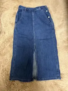 GUデニムスカート