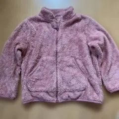 UNIQLO フリースジャケット ピンク　100