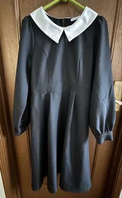 Honeys 長袖ワンピース　襟付き