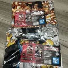 一番くじ ワンピースカード B賞 カードデザインブランケット 2種