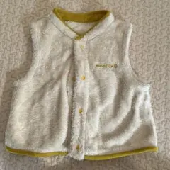 mont-bell フリースベスト イエロー　90cm