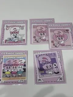 Esther Bunny ステッカー 5枚セット