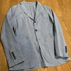 日本製【美品】シップスshipsコットンリネンテーラードジャケット44