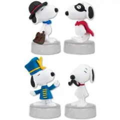 全4種 PEANUTS SNOOPY's コスチューム フィギュア スヌーピー