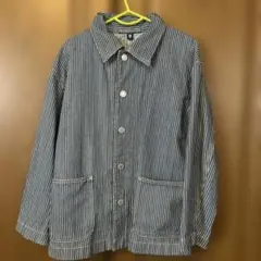 UNIQLO ストライプデニムジャケット 120