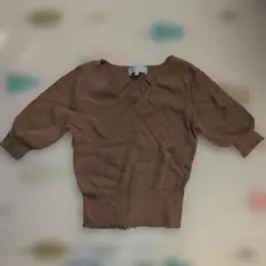 ROPÉ PICNIC ブラウン Vネック セーター 38