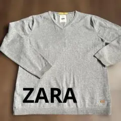 ザラ ZARA Vネックニット