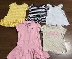 ラルフローレン　ワンピースTシャツ5点セット　100cm