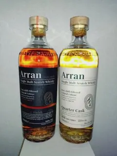 Arran アラン ウィスキー 2本セット　ポートカスク　クォーターカスクのサムネイル