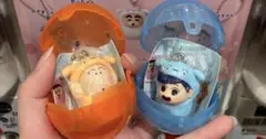 クレヨンしんちゃん カプセルラバーマスコット 2種セット