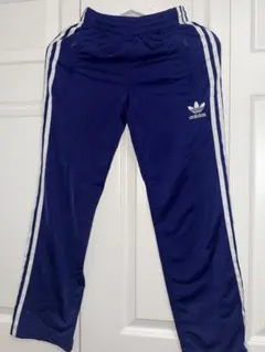 adidas 紫 ジャージパンツ