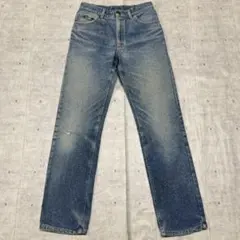 Lee 70s ストレートデニムパンツ 黒タグ 超希少 - メルカリ