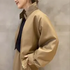 ドゥーズィエムクラスFLANNEL ZIP ブルゾン