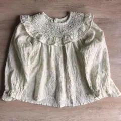 バースデイ teteatete 花柄ブラウス ママコラボ 110