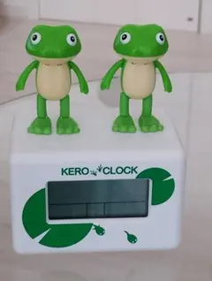 リズム 【ケロクロック2 KERO CLOCK 】目覚まし時計 デジタル時計