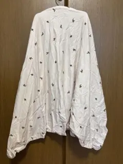 授乳ケープ オリーブ柄 ベージュ