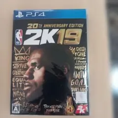 PS4 NBA 2K19 20周年記念エディション 新品未開封