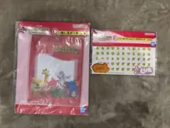 【新品】一番くじ たべっこどうぶつ C賞 推し活ポーチ・F賞 ステッカーセット