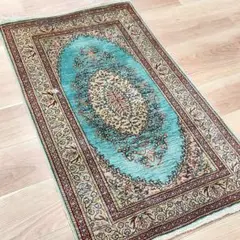 中国段通手織りカーペット 200×135cm 中古クリーニング済み - メルカリ